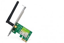 Adaptateur PCI Express sans fil N 150 Mbps Avec équerre low profile